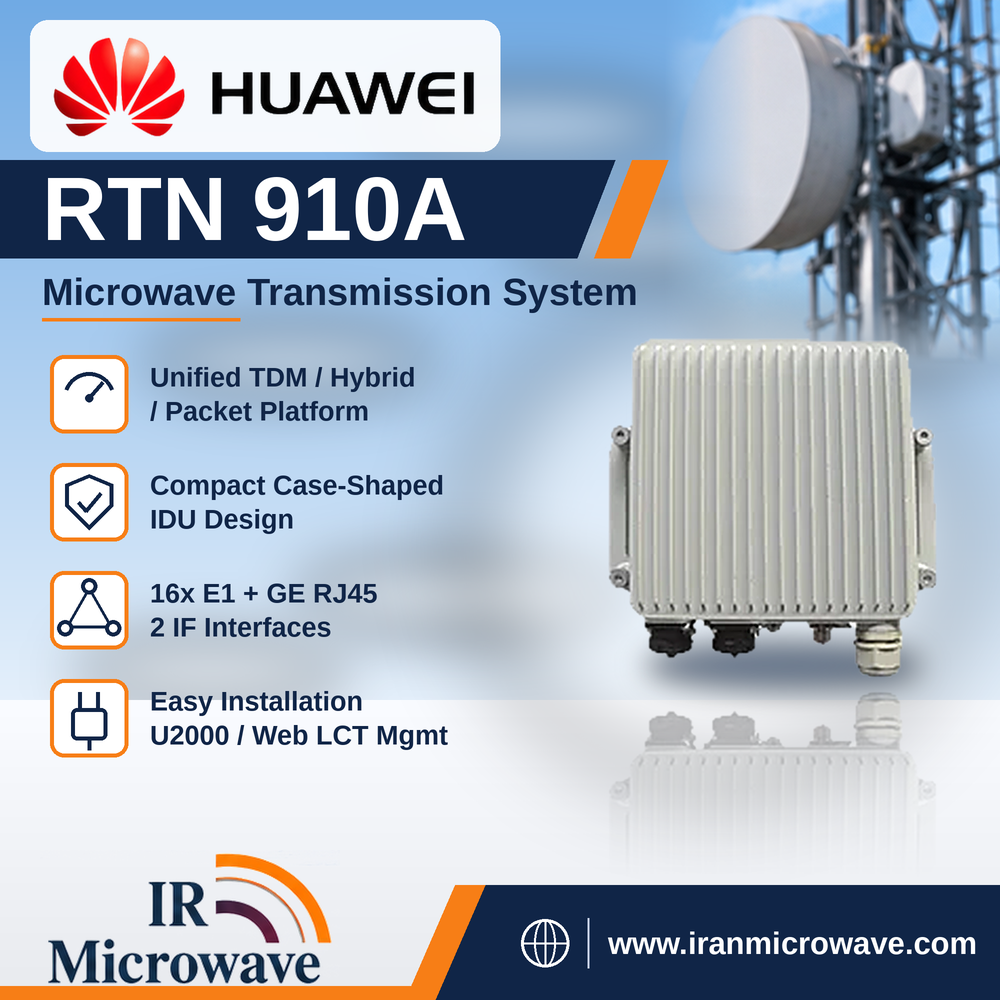 لینک مایکروویو هواوی مدل Huawei RTN 910A