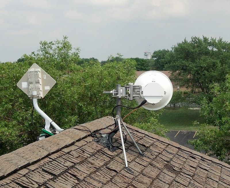 Microwave Internet