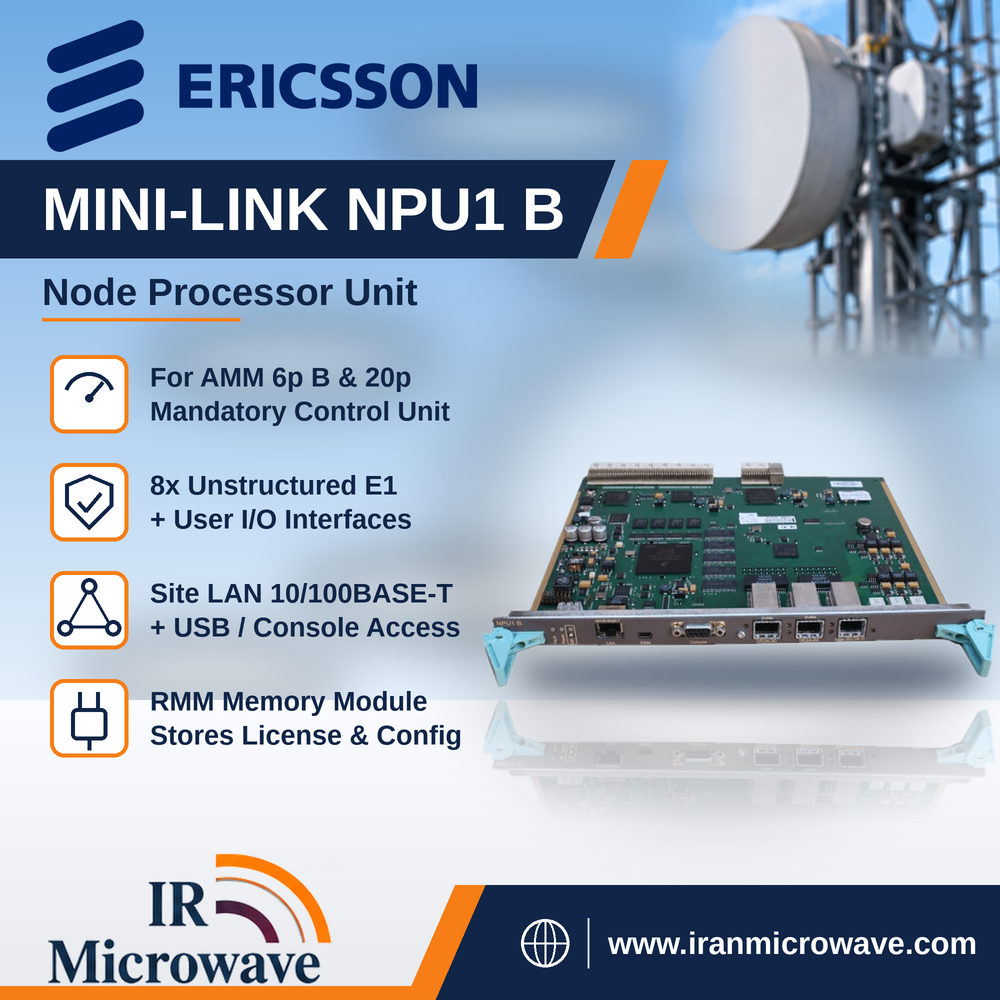 کنترل برد اریکسون Ericsson Mini-link NPU1 B