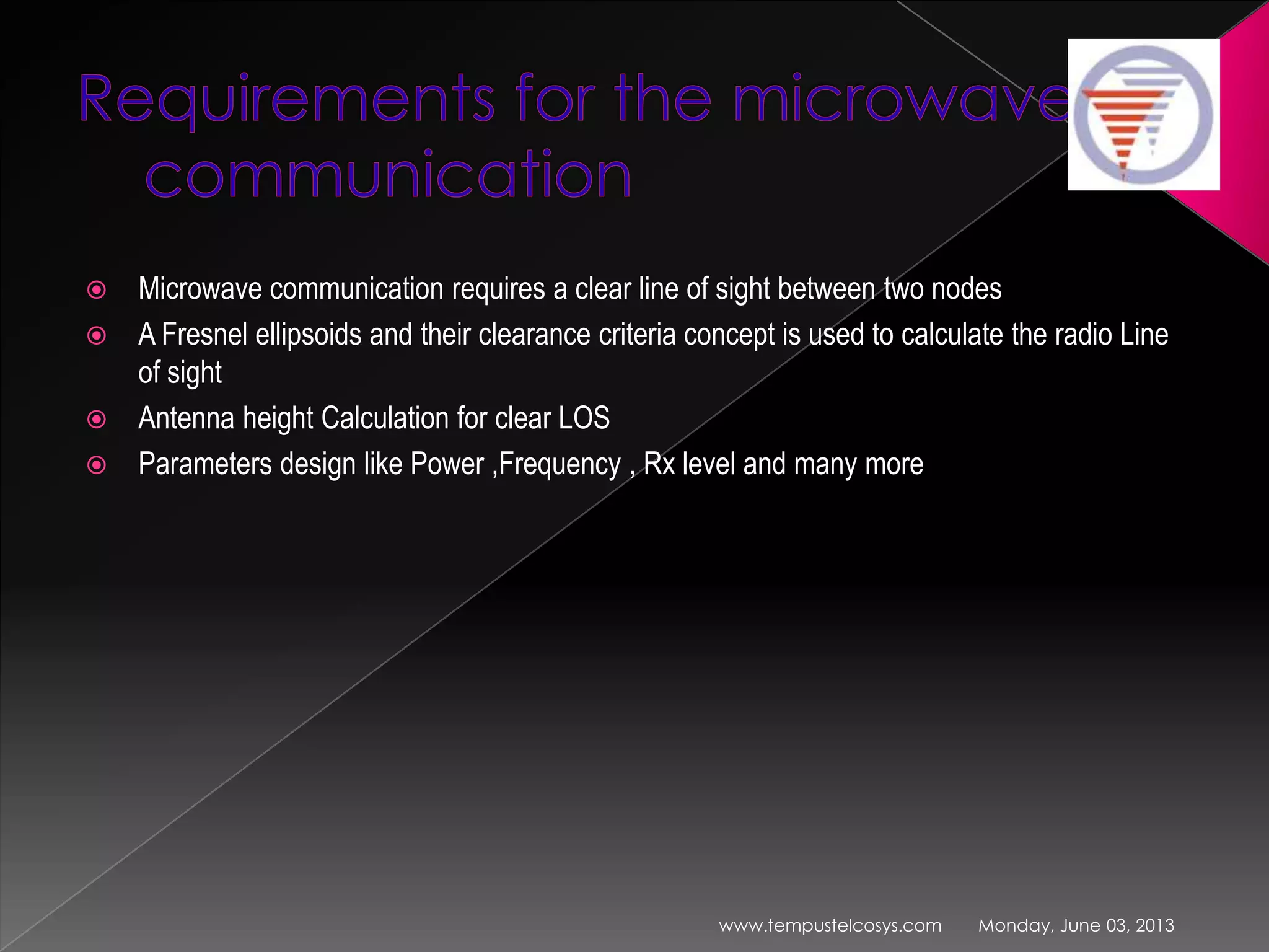 training on microwave communication 11 2048